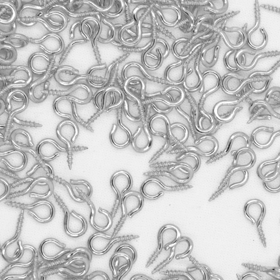 Eyescrew / hook - Silver