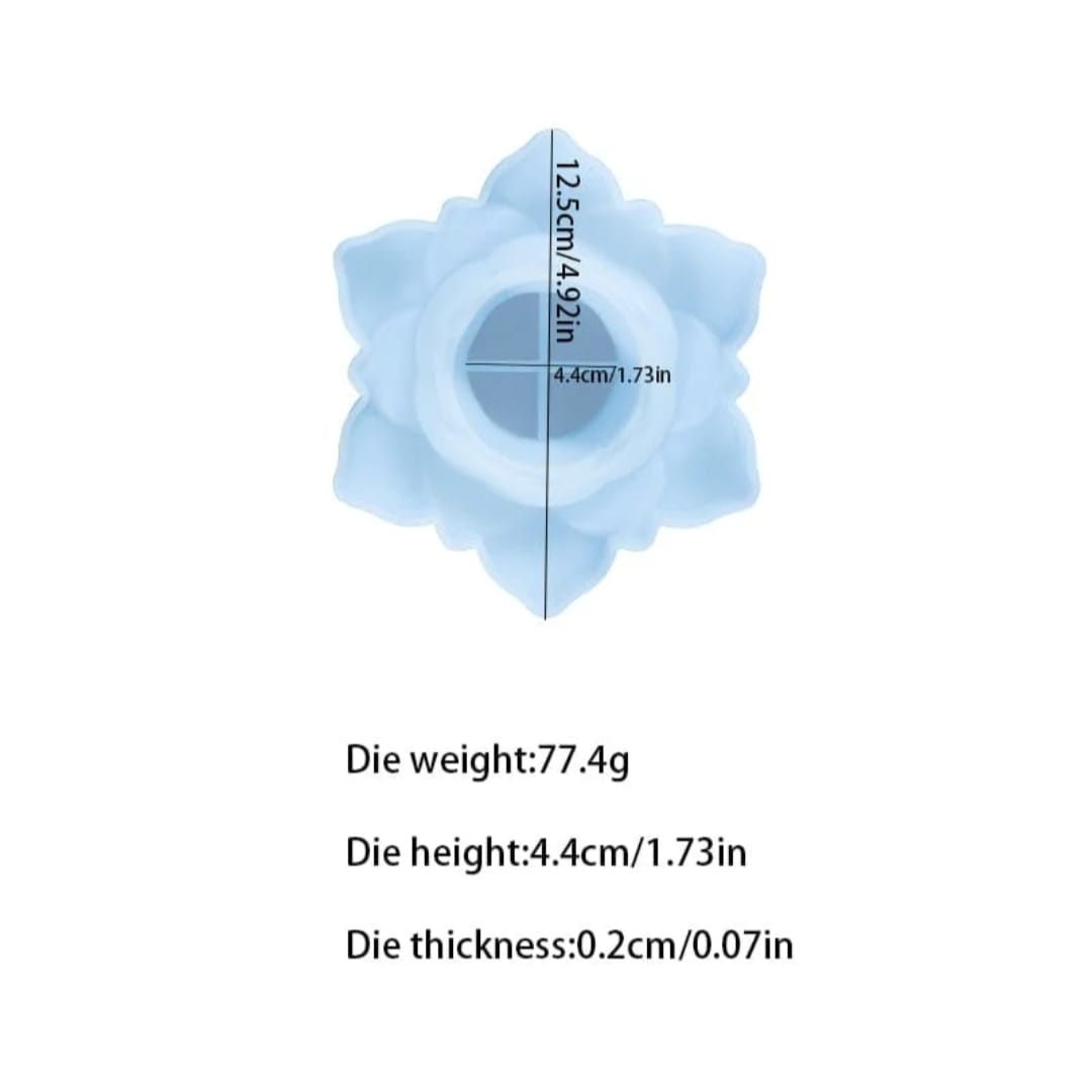 Designer Lotus tea light/ candle holder mould