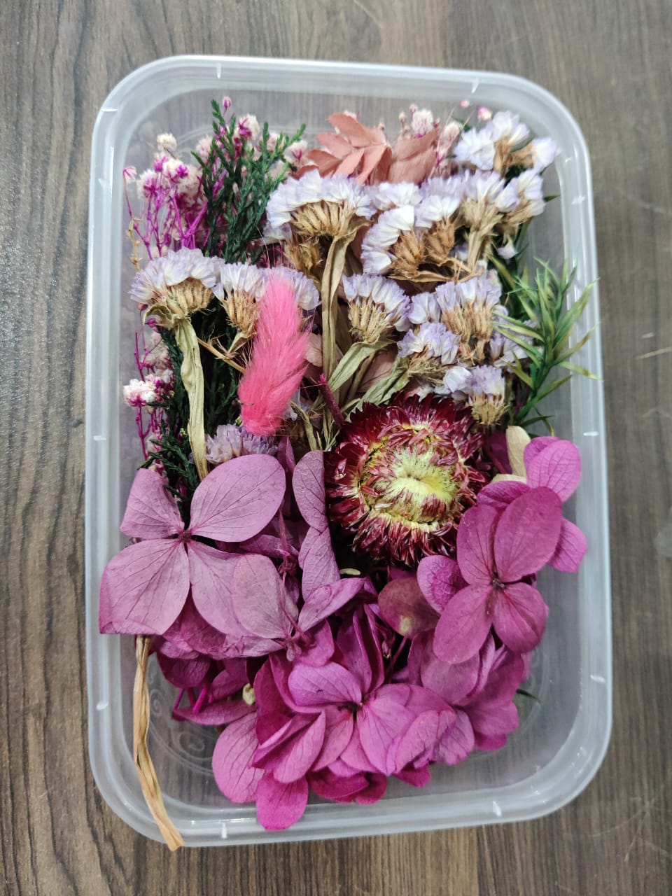 Dry flowers box