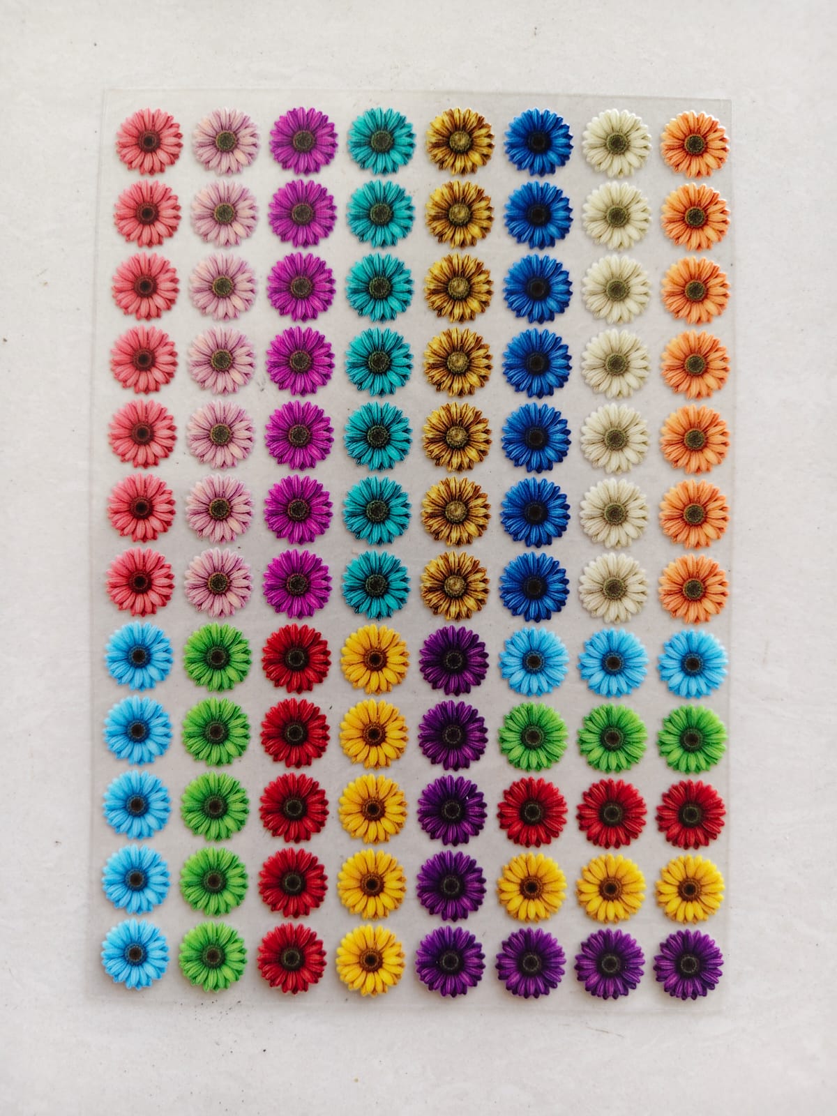 UV DTF Sticker - Colorful Flowers