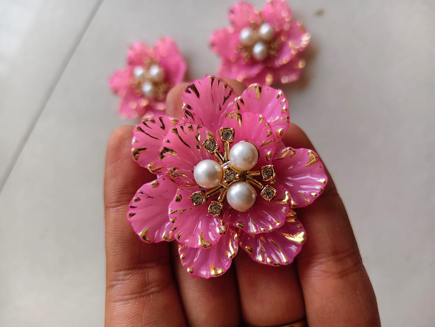 Premium Big Acrylic Petal Flower