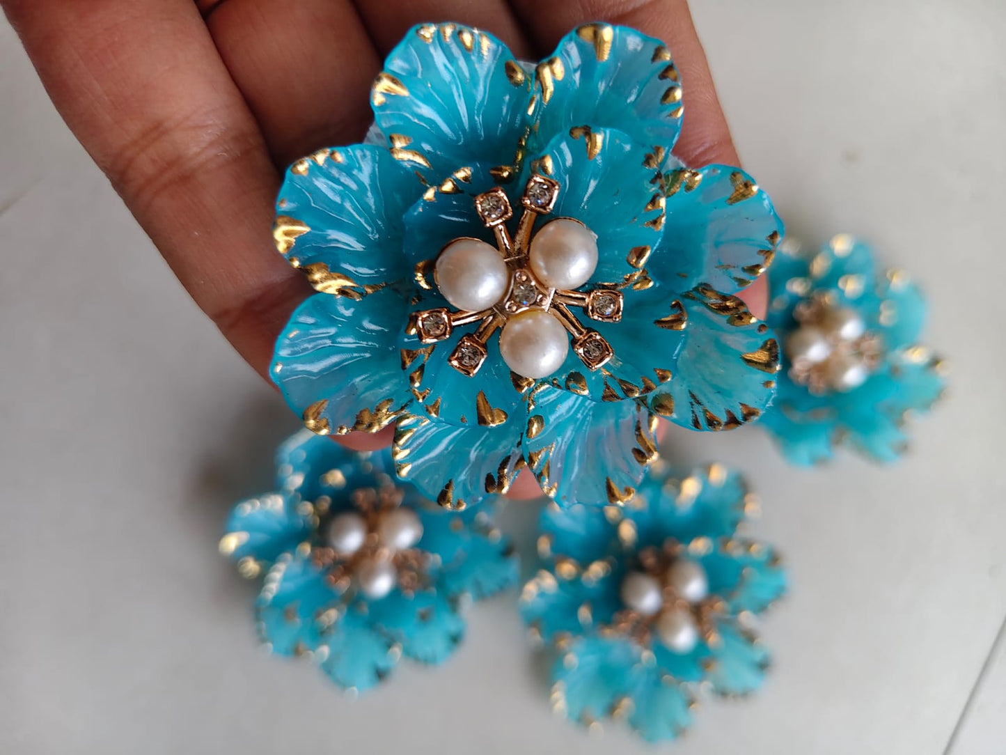 Premium Big Acrylic Petal Flower