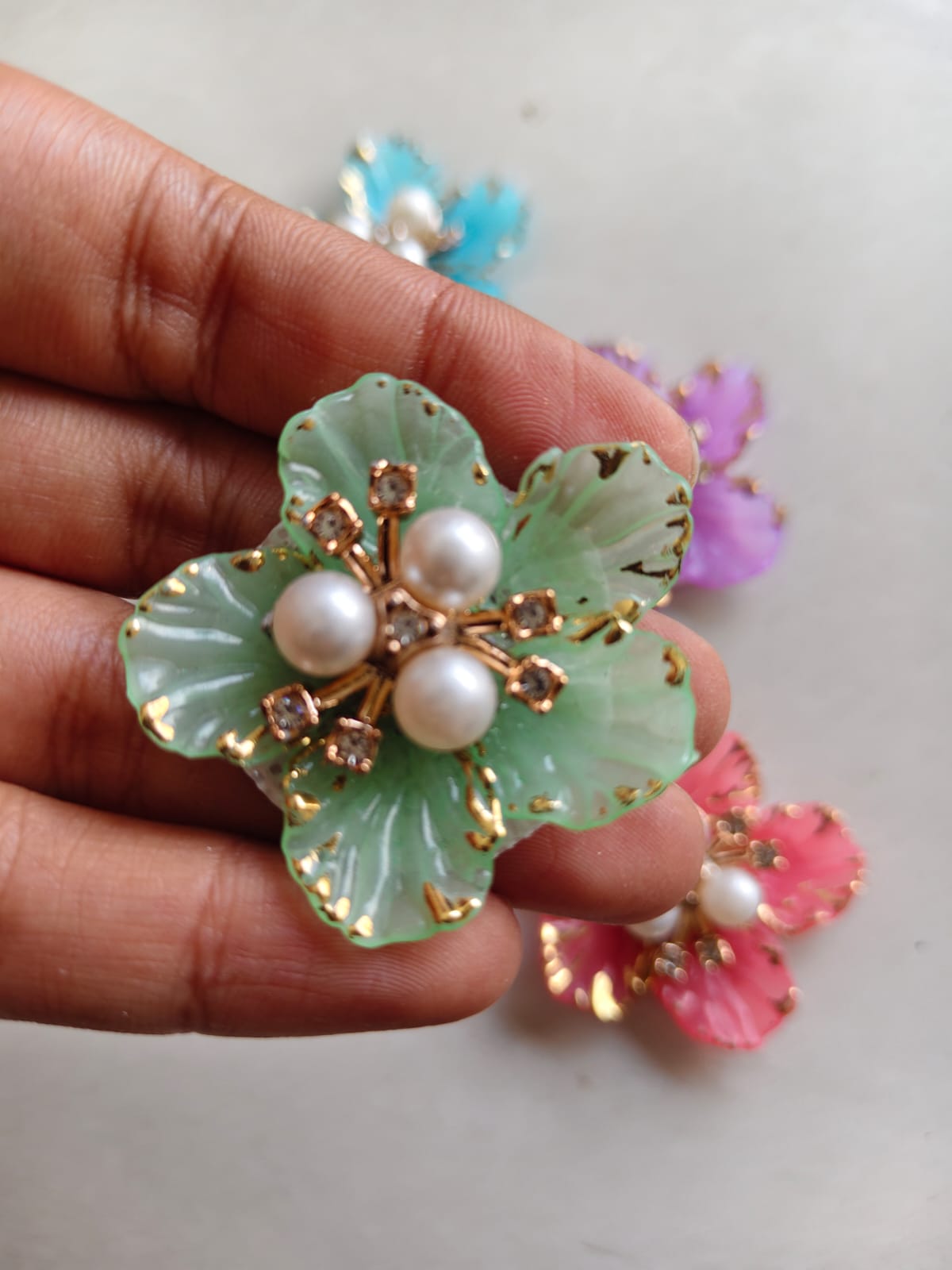 Premium small Acrylic Petal Flower