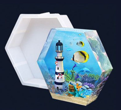 Deep cast Hexagon Mould