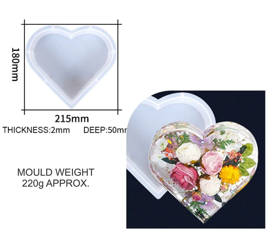 Deep cast Heart Mould