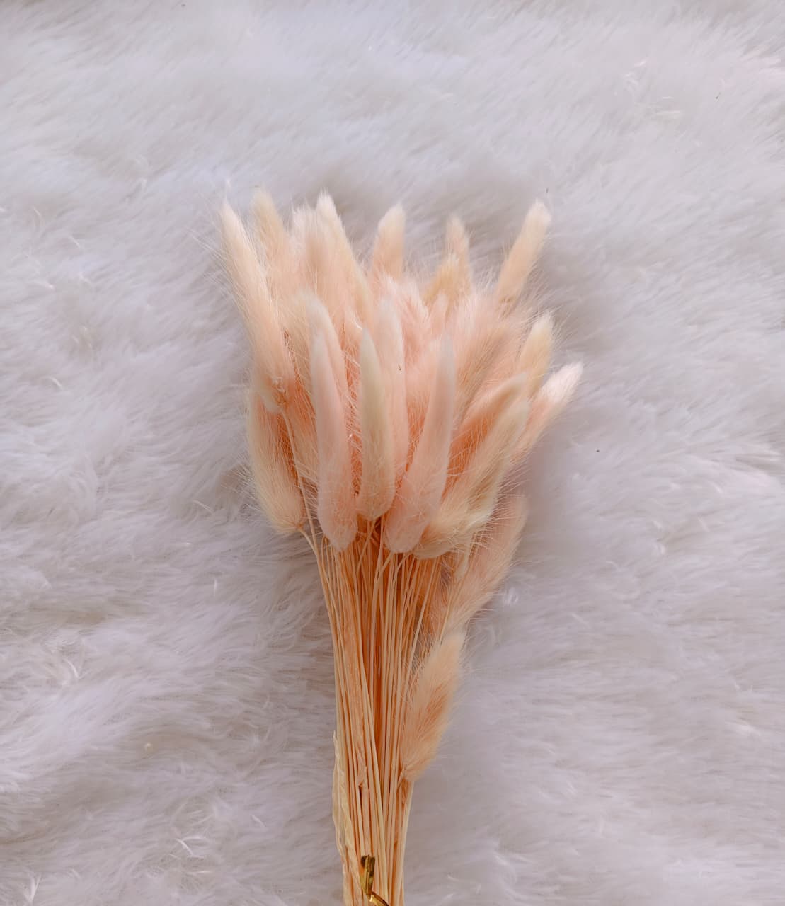 Hoop decoration bunny tail