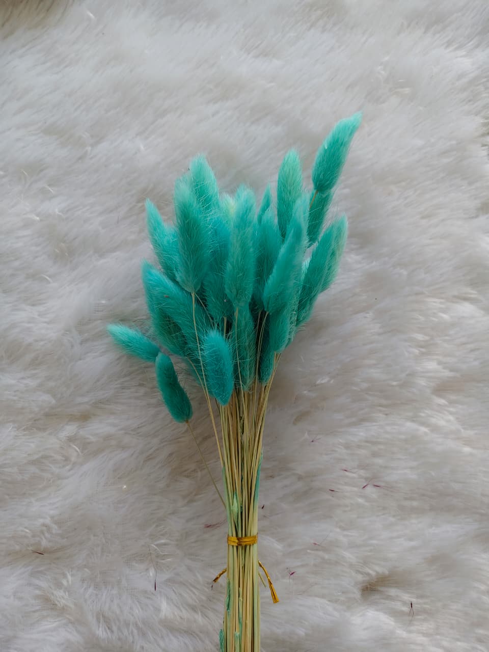 Hoop decoration bunny tail