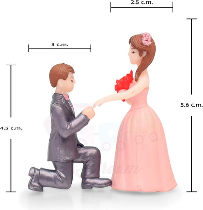 Boy Proposing couple Miniature