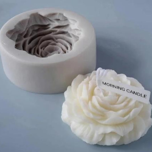 3D Peony Flower Candle Mould