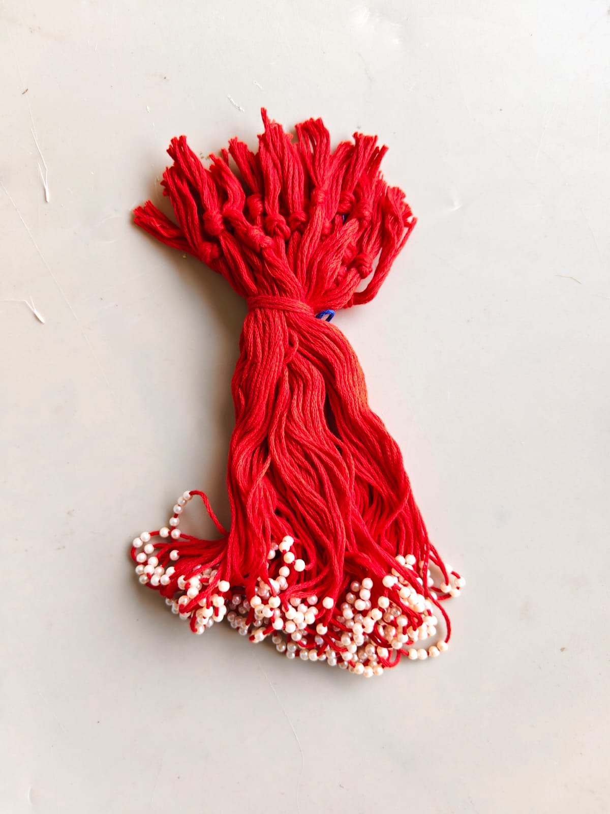 Rakhi thread with Moti - 4 pc