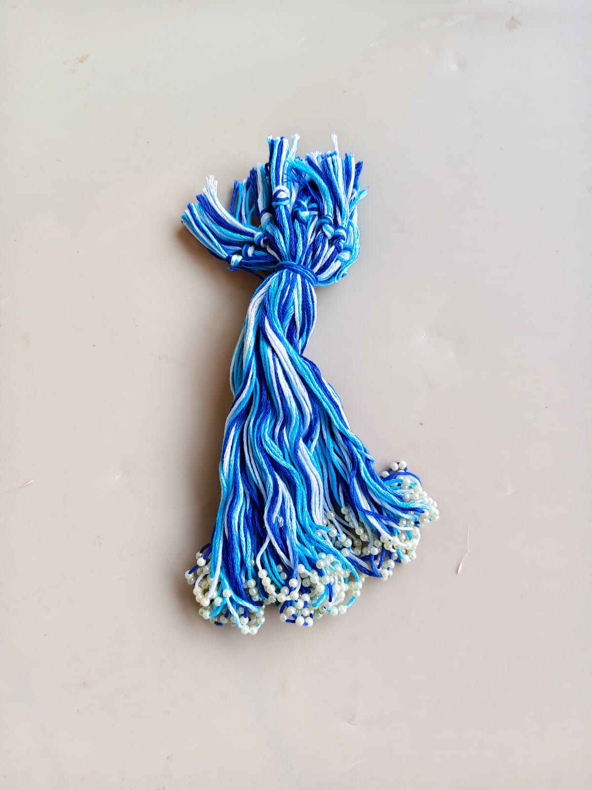 Rakhi thread with Moti - 4 pc