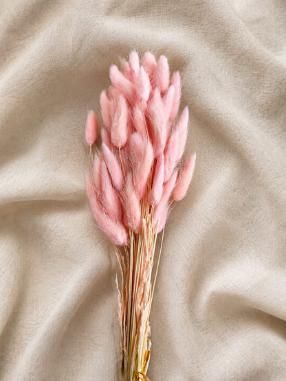 Hoop decoration bunny tail