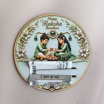 Rakhsha Bandhan Cash Gift Holder