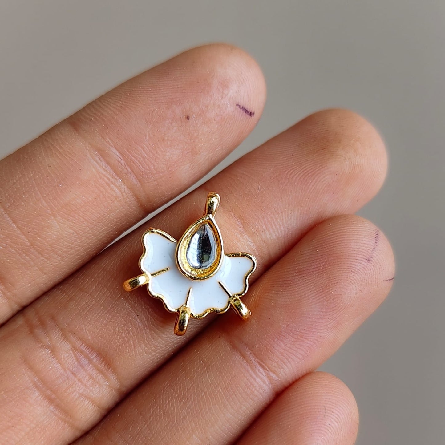 Kundan Lily Charms