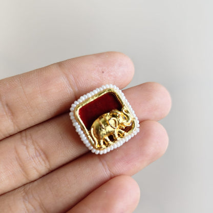 Gold Plated Elephant Charms