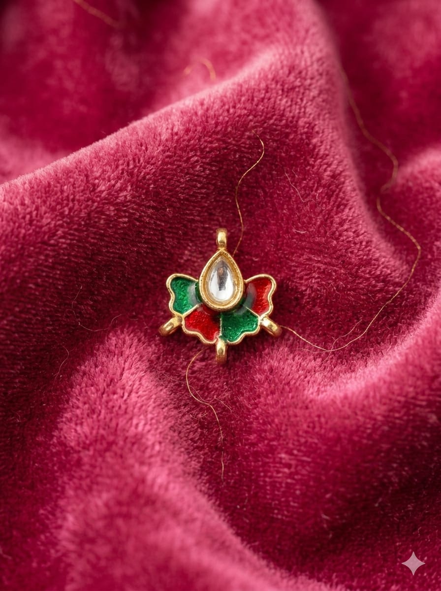 Kundan Lily Charms