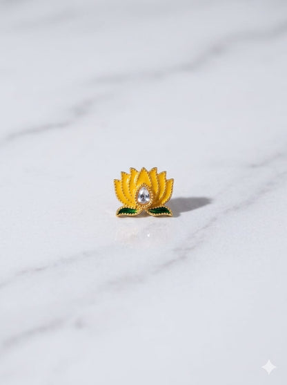 Lotus Brooch Charm