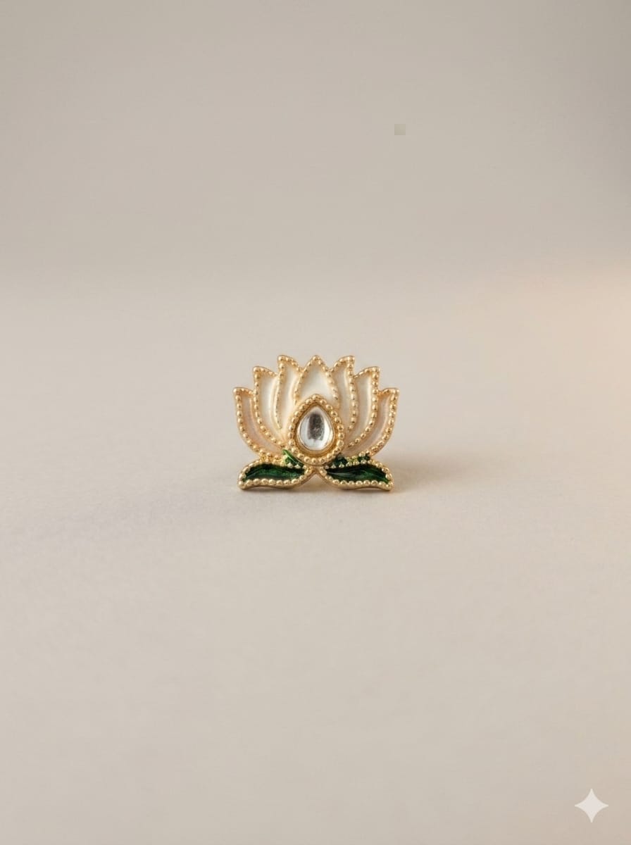 Lotus Brooch Charm