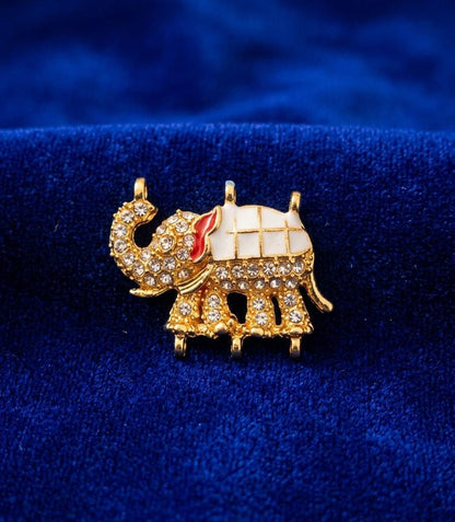 Kundan Elephant Charms -B