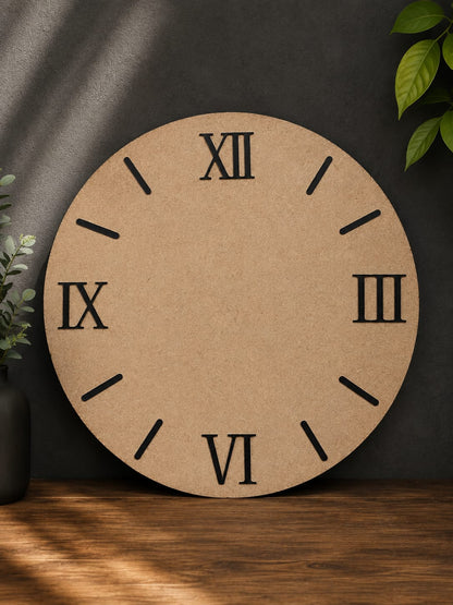 Roman Numbers for Clocks with sticks