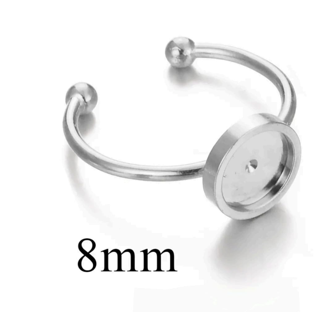 Anti tarnish Rings - Round