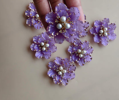 Premium Big Acrylic Petal Flower