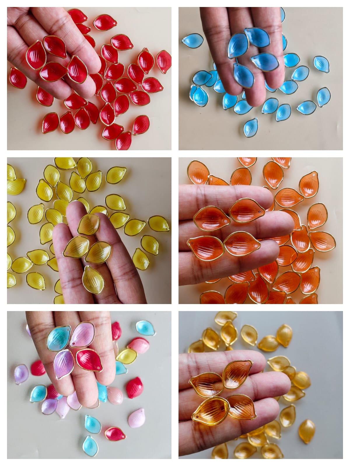 Acrylic flower petals/ Plastic Petals