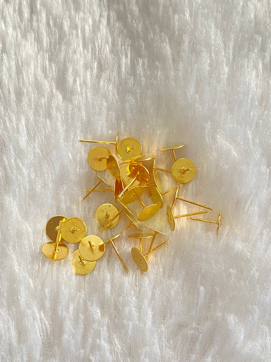 Blank Earring Studs GOLD