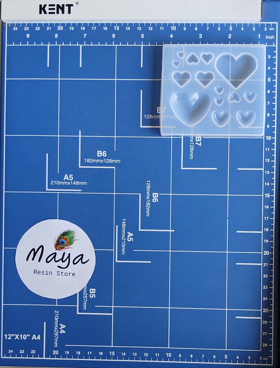 14 in 1 Heart mould - Small