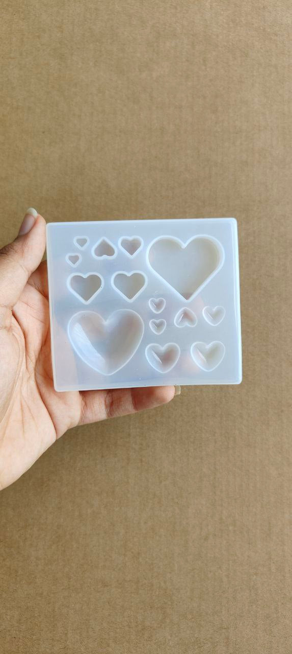 14 in 1 Heart mould - Small