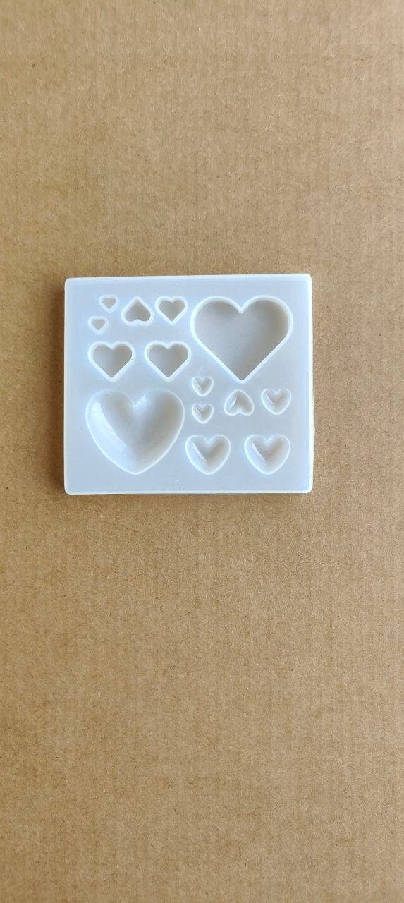 14 in 1 Heart mould - Small