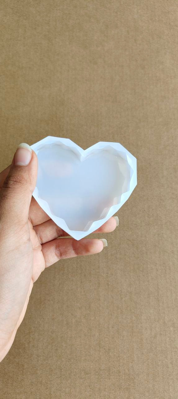 Small Zig Zag Heart Mould