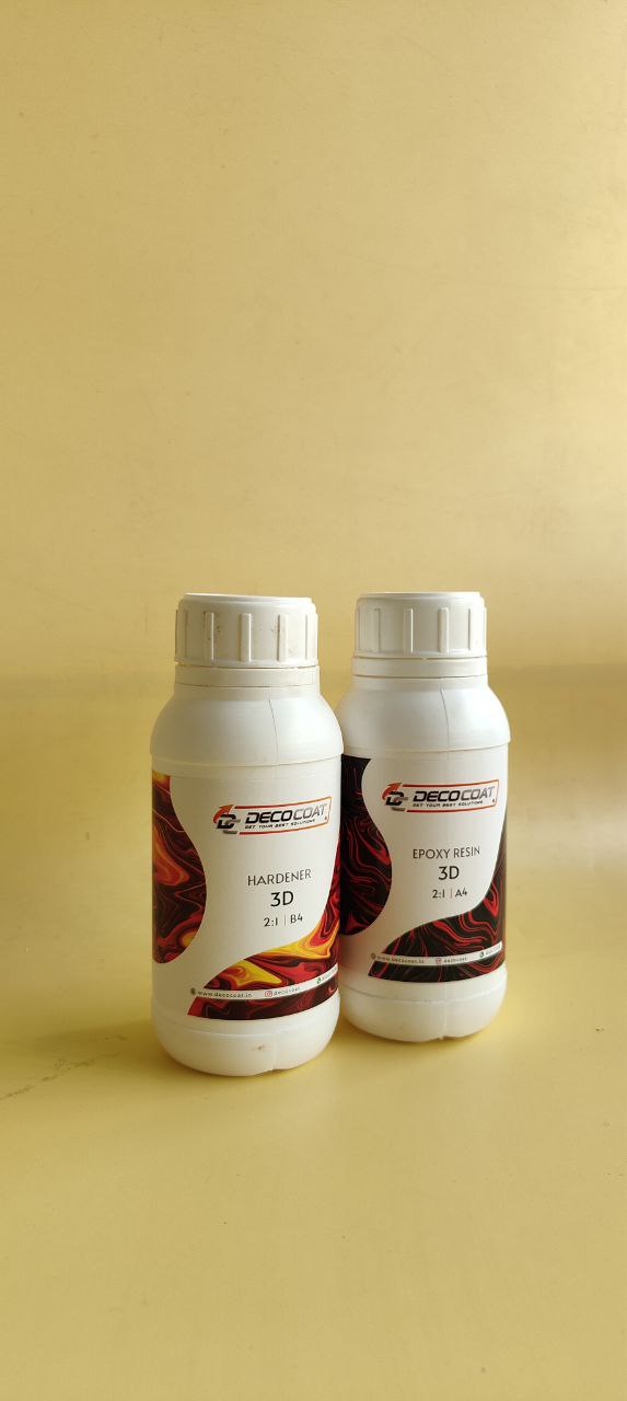 2:1 Resin/ Epoxy  Deco coat - 450 Gms