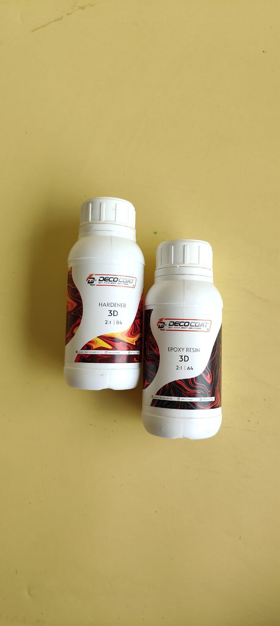 2:1 Resin/ Epoxy  Deco coat - 450 Gms