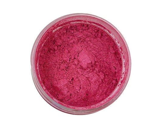 Rose Pink/Red Pearl Mica Powder 20 Gram