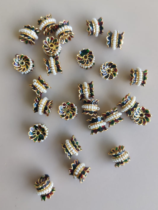 3 layer designer beads