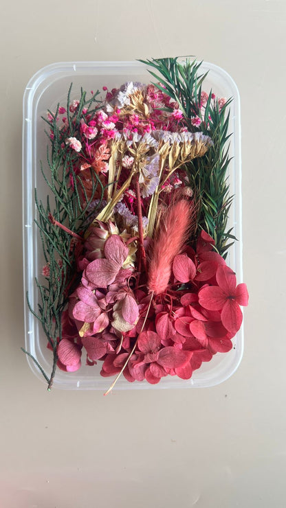 Dry flowers box