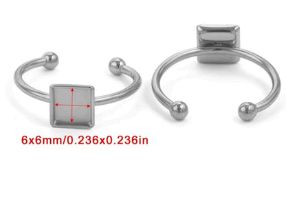 Anti tarnish Rings