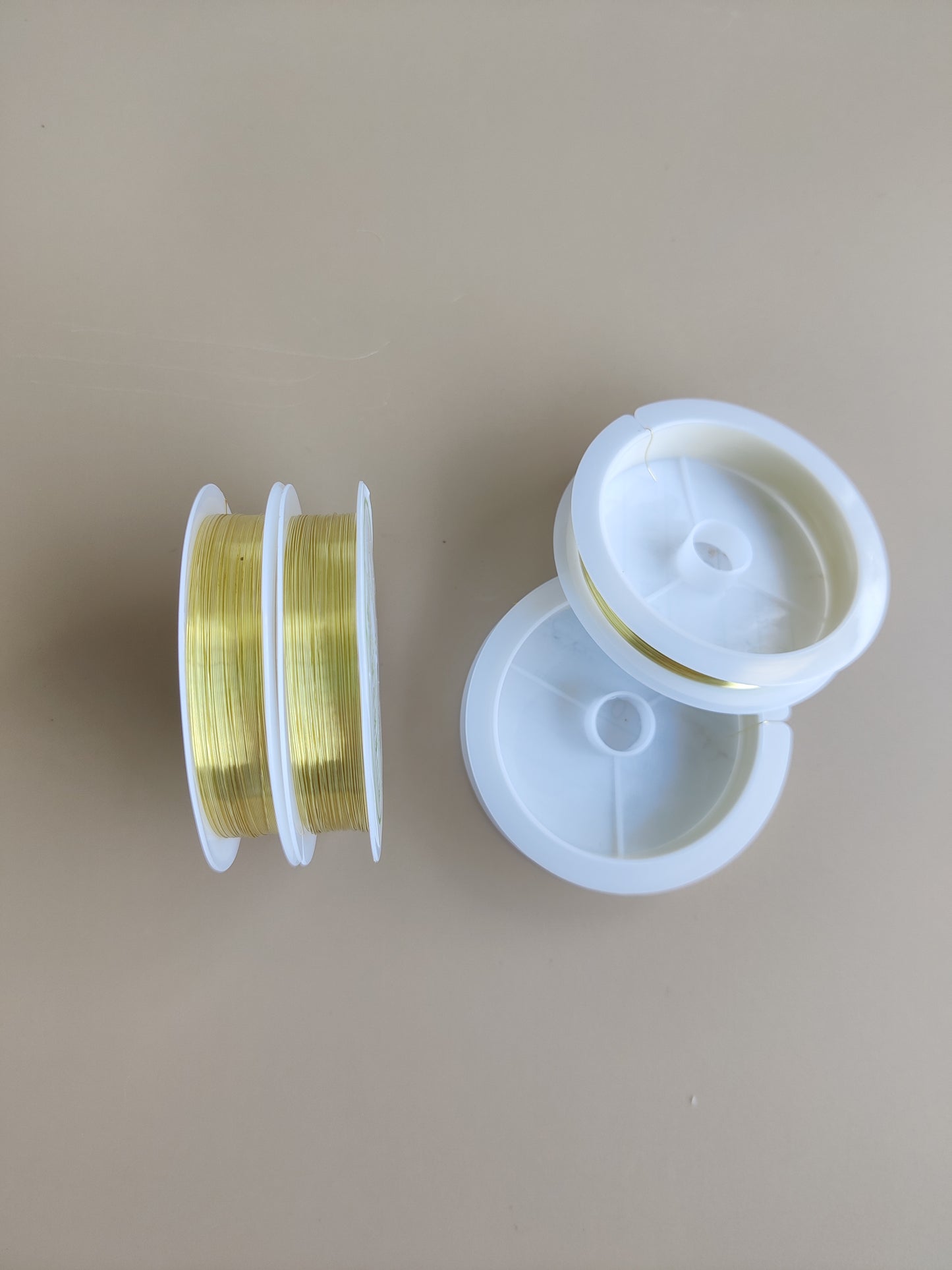 Metal wire for bracelet & Rakhi - Golden