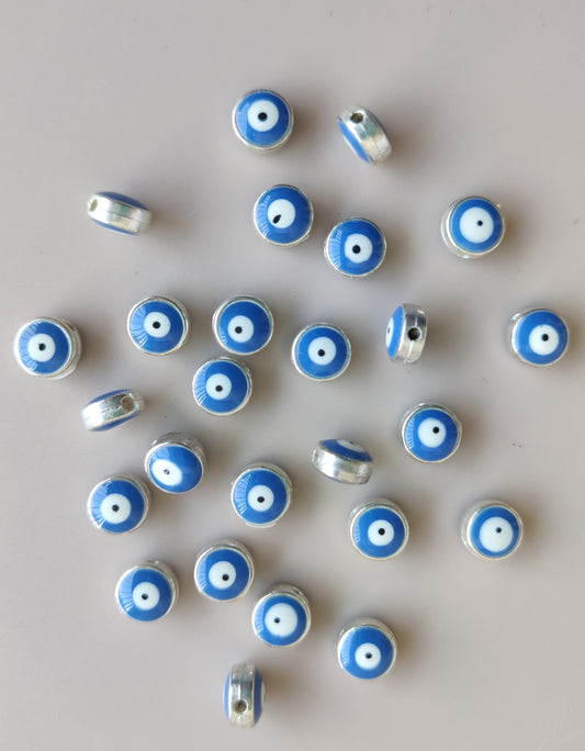 Evil eye metal charms