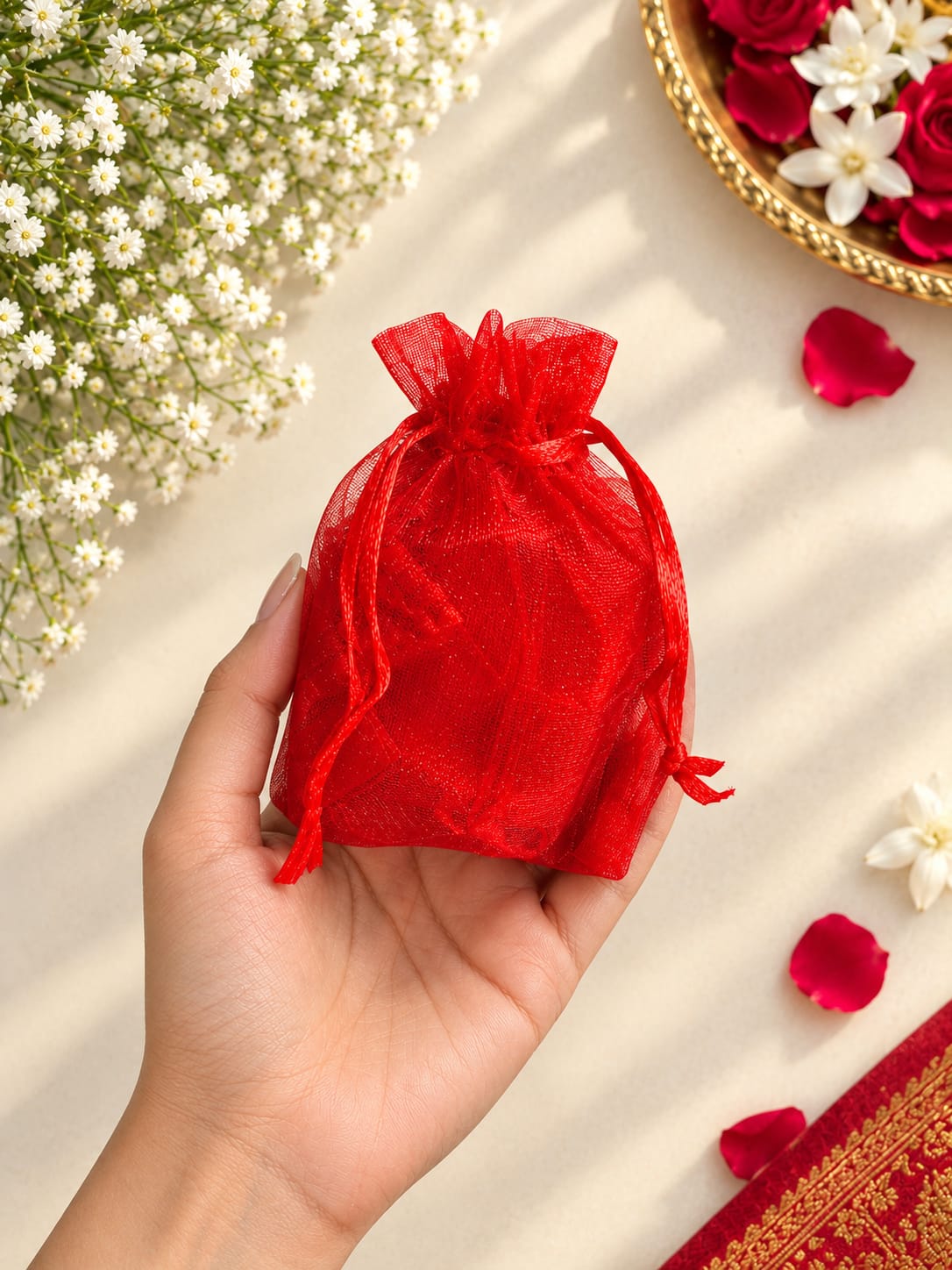 Organza Potli 3.5*4 inch