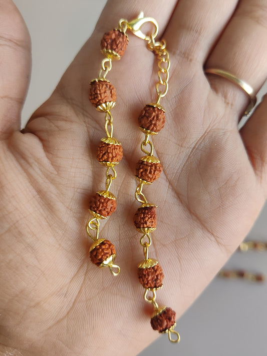 Rudraksh Bracelet / Rakhi Chain