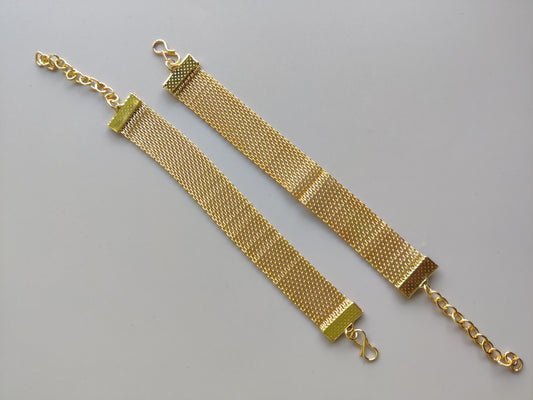 Mens Rakhi bracelet Chain - broad