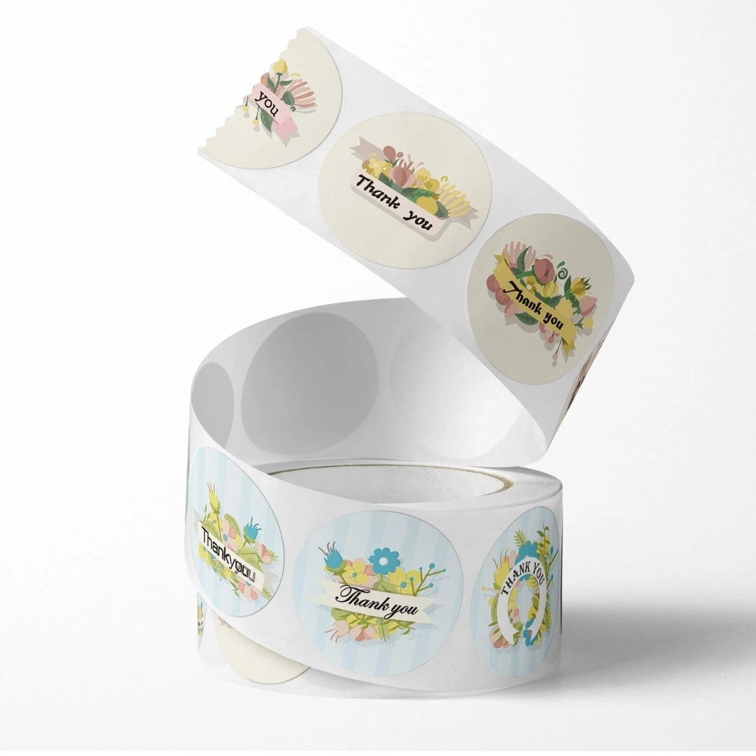 Thank You Sticker - K