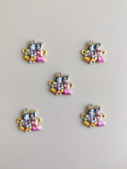 Radha Krishna Rakhi Charms