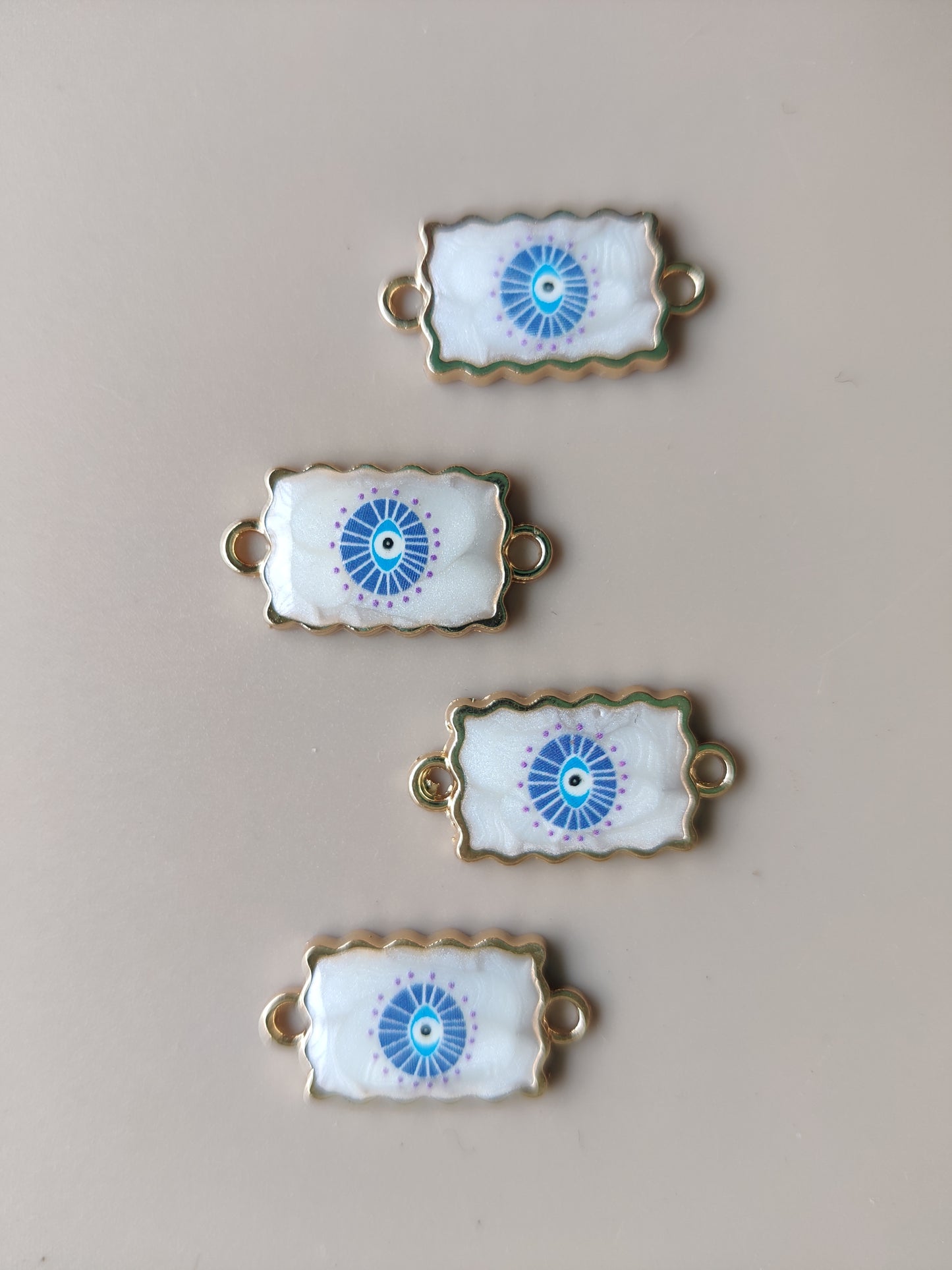 Ceramic charms evil eye - E