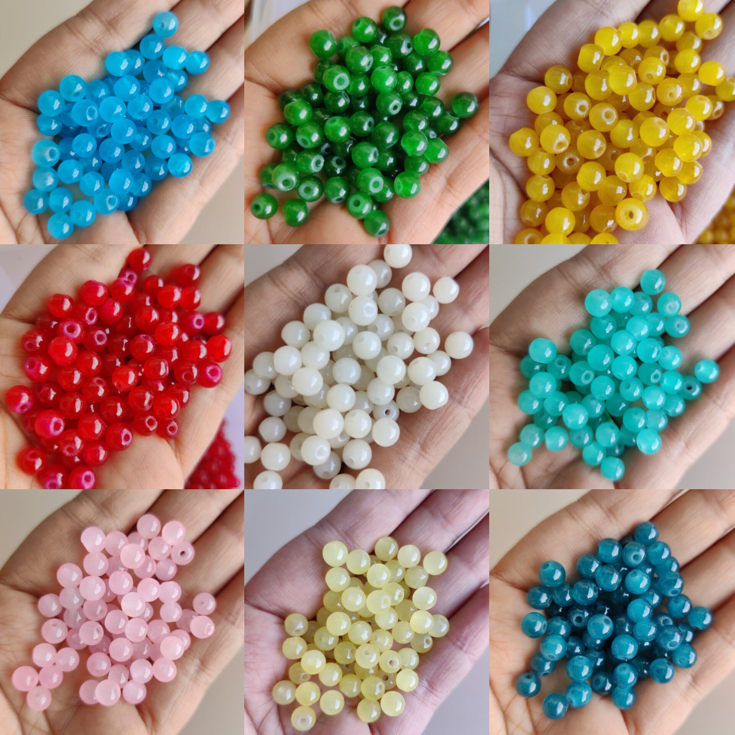 Colourful beads for Bracelet / Rakhi Making