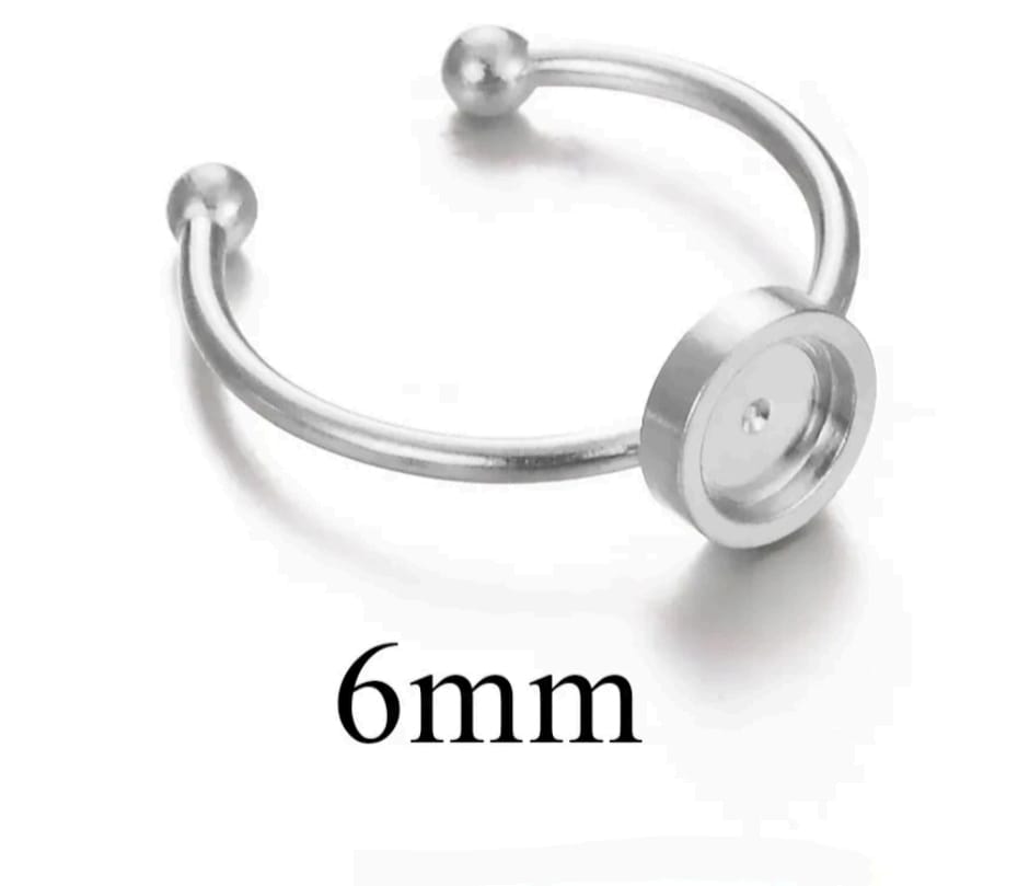 Anti tarnish Rings - Round