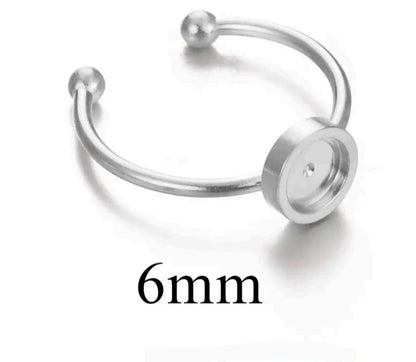 Anti tarnish Rings - Round