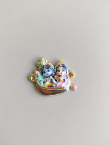 Radha Krishna Rakhi Charms